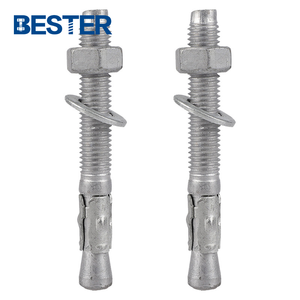 F1554 <strong>ASTM</strong> <strong>A36</strong> Low Carbon Steel HDG 16mm 24mm 25mm M12 M36 M39 Diameter Wedge <strong>Anchor</strong> <strong>Bolts</strong> - Product Image 2