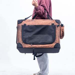 Customization Washable <b>Foldable</b> Soft Pet Bag Large Pet Cat Comfortable Fabric Pet <b>Crate</b> Anti Scratch Mesh <b>Dog</b> Cat <b>Crate</b> - Product Image 5