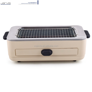 Dmwd — grille électrique Portable sans fumée, cuiseur de cuisine, poêle, <span class=keywords><strong>plaque</strong></span> Grill <span class=keywords><strong>en</strong></span> acier inoxydable, sans Plat - Product Image 1