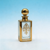 Flacon de parfum en verre rechargeable avec bouchon en liège, estampage à chaud, 150 ml, atomiseur vide pour échantillons de parfum