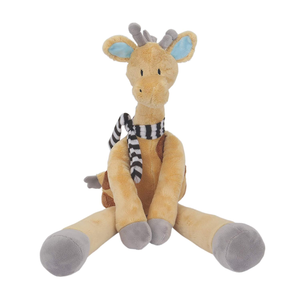 Wholesale ODM OEM Plush Doll <strong>Large</strong> <strong>Giraffe</strong> Stuffed Zoo Animal with Scarf Boys Girl Cuddly Gifts Cute <strong>Giraffe</strong> Toys Long Legs - Product Image 2