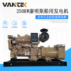 Grupo Electrógeno Diésel Jiangsu Wantai de 250kW CCFJ250WTP con Enfriamiento por Agua, 50Hz, para Uso Marino - Product Image 5