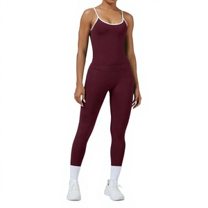 Conjunto Deportivo de Yoga Transpirable sin Espalda de Secado Rápido para Mujer, Ideal para Gimnasio - Product Image 5