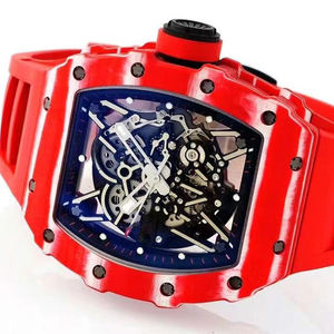 Montre sophistiquée en fibre de carbone de qualité supérieure, idéale pour le travail de bureau, les voyages d'affaires, les rassemblements décontractés, les occasions spéciales - Product Image 6