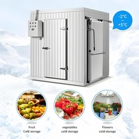 Refroidisseur de chambre froide de plain-pied à prix compétitif pour fruits légumes compresseurs Copeland/Fusheng télécommande énergie