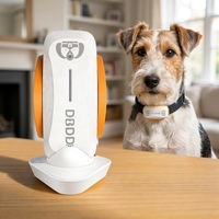 Rastreador GPS para Perros con Monitor de Salud, Ubicación en Tiempo Real, Alertas de Geocerca, Monitor de Ejercicio y Descanso, Diagnóstico por IA, Resistente al Agua IP67, Plástico