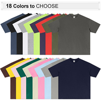 T-shirt 180 GSM 100 % coton, effet vieilli, vierge, haute qualité, coupe oversize, épaules tombantes, grammage lourd, personnalisable avec logo, pour homme, fabrication usine