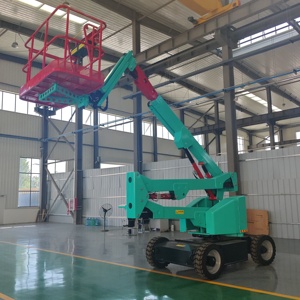 Plateforme élévatrice hydraulique électrique Longqing TB11E-TB22E 9,5m-20,5m avec équipement <span class=keywords><strong>de</strong></span> sécurité, empattement <span class=keywords><strong>de</strong></span> 2000 mm pour chantier <span class=keywords><strong>de</strong></span> construction - Product Image 3