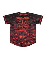 Maillot de baseball personnalisé sublimé en polyester double tricoté épais pour adulte – Vêtement de sport avec logo personnalisé, séchage rapide et évacuation de l'humidité