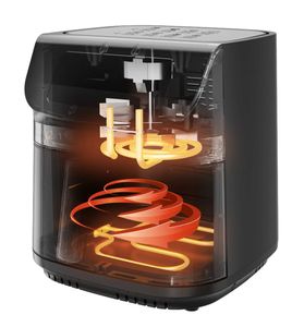 <span class=keywords><strong>Friggitrice</strong></span> elettrica moderna in acciaio inossidabile per uso domestico da 9 litri per uso domestico - Product Image 2