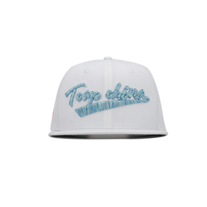 Casquette de basket-ball TCAP China Custom à 6 panneaux avec broderie 3D et fermeture snapback - Product Image 4