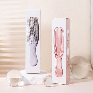 Peigne à cheveux série japonaise de luxe de haute qualité massage méridien nettoyage et soin du cuir chevelu peigne à cheveux portable à double usage sec et humide - Product Image 5