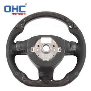 Volants en Fiber de carbone véritable OHC adaptés aux volants VW Volante <span class=keywords><strong>Golf</strong></span> <span class=keywords><strong>5</strong></span> Jetta MK5 <span class=keywords><strong>GTI</strong></span> - Product Image 6
