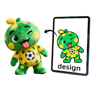 カスタム漫画マスコットサッカーコスチュームキツネサッカーハロウィンカーニバルパーティーイベントサッカーマスコットコスチューム大人用 - Product Image 2