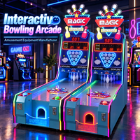 Nouvelle Machine de Jeu d'Arcade de Bowling Intérieur Mini LST pour Enfants, Fonctionnant à Monnayeur avec Ticket de Prix, Divertissement Ludique pour Enfants