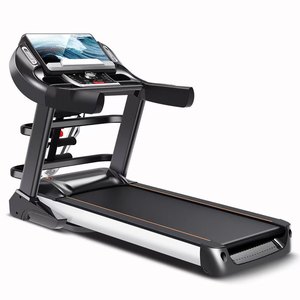 Tapis de course intelligent ultra-silencieux avec éclairage LED, design pliable, inclinaison automatique, arrêt de sécurité, lubrification automatique, moteur 2.0HP, suivi des calories - Product Image 4