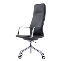 Chaise de direction de bureau ergonomique de conférence universelle décontractée avec corps personnalisé