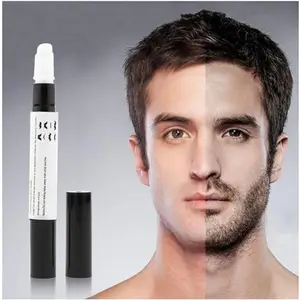 Snelle Effectieve Gezicht Baard Barba Whiskers Snor Groei Verbeteren Enhancer Stijl Styling Olie Voor Baard Vorm Olie Pen