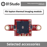 Module de caméra thermique infrarouge FLIR Lepton 3.5 01Studio Pyai-mv4 H7 pour carte de circuit imprimé, température numérique en temps réel