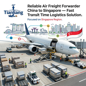 Transitario de Carga Aérea Confiable de <span class=keywords><strong>China</strong></span> a Singapur, Logística Puerta a Puerta DDP con Seguro y Recargo por Combustible, Tiempo de Tránsito Rápido - Product Image 1