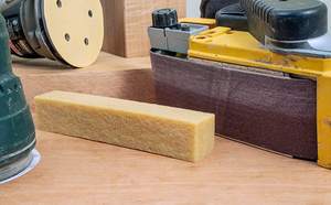 Bâton de nettoyage abrasif pour bandes abrasives et disques de ponçage Gomme en caoutchouc naturel Outils d'atelier de travail du bois pour la perfection du ponçage - Product Image 6