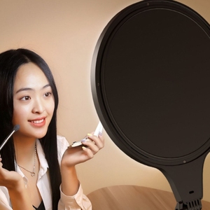 Éclairage Ring Light LED de 10 pouces avec trépied, lumière pour bureau, pour Selfie, <span class=keywords><strong>Tiktok</strong></span>, support pour téléphone portable, offre spéciale - Product Image 2