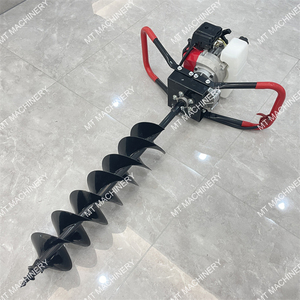 Tree Planting Earth Auger 52cc Gas Powered Earth Auger Portable <b>Hand</b> Ground <b>Drill</b> Earth Auger - Product Image 5