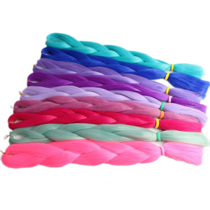 Ventas calientes al por mayor Easy-Braid preestirado sintético para expresiones de trenza Ombre cabello trenzado recto - Product Image 1