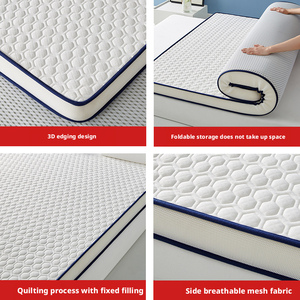 <span class=keywords><strong>Matelas</strong></span> hybride imperméable double/simple pour hôtel, pliable, en tissu, avec housse amovible et lavable, idéal pour le camping - Product Image 3