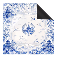 Tapis de Mahjong de style chinois, moderne, luxueux, minimaliste, facile à nettoyer, tapis de Mahjong insonorisant et silencieux