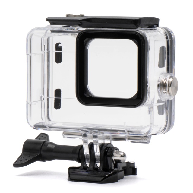 60M Waterproof Protective Underwater Dive Housing Case Compatible with GoPro Hero Series for Scuba Diving Freediving Shooting