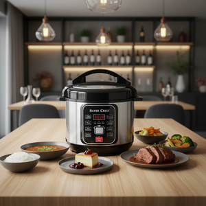 Cuisinière électrique multifonctionnelle en acier inoxydable argenté de 6 L, petit appareil électroménager pour la cuisine, cuisson du <span class=keywords><strong>riz</strong></span> et <span class=keywords><strong>autocuiseur</strong></span> - Product Image 5