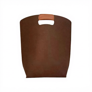 Sac de rangement pour vêtements en feutre durable, moderne, compressé sous vide, avec housse anti-poussière, écologique, pour les voyages - Product Image 5