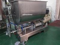 Machine de remplissage semi-automatique pour huile de piment et sauce chili, pour boissons et produits chimiques, conditionnement en verre, entraînement motorisé