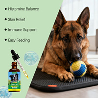 Gouttes anti-inflammatoires naturelles pures à base d'antibiotiques, effet antifongique, gouttes anti-toux pour animaux de compagnie