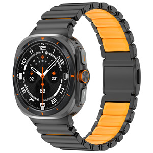 Correa de Reloj Magnética de Titanio y Goma de Última Moda para <span class=keywords><strong>Samsung</strong></span> <span class=keywords><strong>Watch</strong></span> 8 <span class=keywords><strong>Classic</strong></span> y Ultra, Resistente al Agua, Duradera, 22 mm - Product Image 1