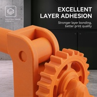 Filamen Cetak ABS Grosir 1.75mm 1KG Printer 3D Presisi Tinggi Tahan Benturan Tahan Panas Kuat Logo Kustom OEM Spool
