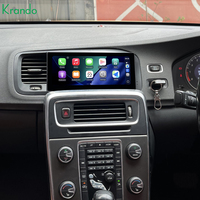 Écran autoradio Android Krando 8,8 pouces pour VOLVO S60 V60 2011-2020, autoradio Android Auto, GPS, unité centrale de voiture, CarPlay sans fil