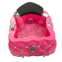 Offre Spéciale Électrique Portable Pédicure Chaise Bain De Pieds Spa Masseur avec Bassin Machine De Massage et Jet Jets