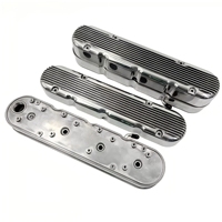 Couvercles de soupapes à ailettes en aluminium poli avec supports de bobine et couvercles pour LS1 LS2 LS3 LS6 LS7 5.7 6.0 6.2L