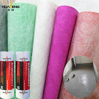 PP PE Atmungsaktive Badezimmer-Wand Polyethylen-Polypropylen-Faser Wasserdichte Membran für Bau Dach Boden Wasserdichte Folie
