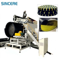 HDPE Großdurchmesser-Rohrmaschine PE Spiralwickelschlauch-Einheit für Trinkwassertanks