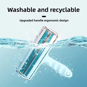 Custom Zelfreinigende Herbruikbare Chom <span class=keywords><strong>Pet</strong></span> Hair Remover Rollers Borstel Hond Haar Borstel Kat Huisdier Haarverwijderaar Herbruikbare Pluisjes Rolborstel - Product Image 4