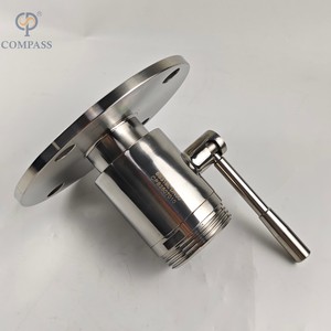 Válvula de bola macho de tipo pesado con brida de acero inoxidable DN50 a precio de fabricante con mango <span class=keywords><strong>manual</strong></span> - Product Image 5