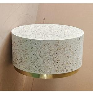 Hot SaleTraditional Handmade Bone Inlay Coffee <b>Table</b> <b>with</b> Decorative Pattern for Classic <b>Living</b> <b>Room</b> At Factory Direct Price - Product Image 1