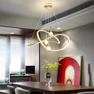 Designer Nordic <b>Dining</b> Room Living Room Ceiling Hanging Fixtures Modern LED Chandeliers Pendant <b>Lights</b> - Product Image 4