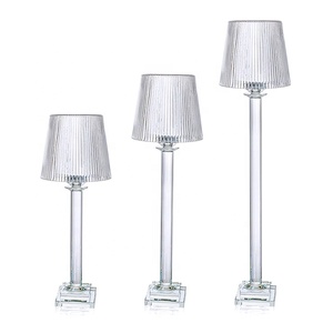 2025 nuovo Design <span class=keywords><strong>lampada</strong></span> <span class=keywords><strong>a</strong></span> tubo lampadario cristallo di nozze <span class=keywords><strong>a</strong></span> grappolo portacandele per la decorazione centrotavola da tavolo - Product Image 3