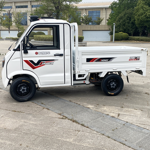 Véhicule de livraison de fret à quatre roues électrique direct d'usine Camionnette à carrosserie fermée à longue portée - Product Image 6