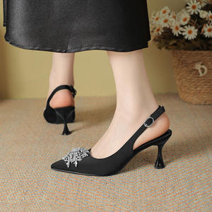 Mules à talons hauts et sandales à talons ouverts pour femmes, idéales pour la maison, le bureau, l'été et les courses rapides - Product Image 5