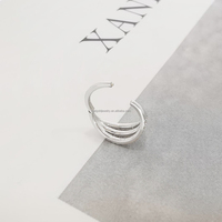 Bijoux de Piercing en or blanc véritable 14k, anneau de Clip de nez, charnière sans couture, Piercing de Cartilage, boucles d'oreilles, bijoux fins